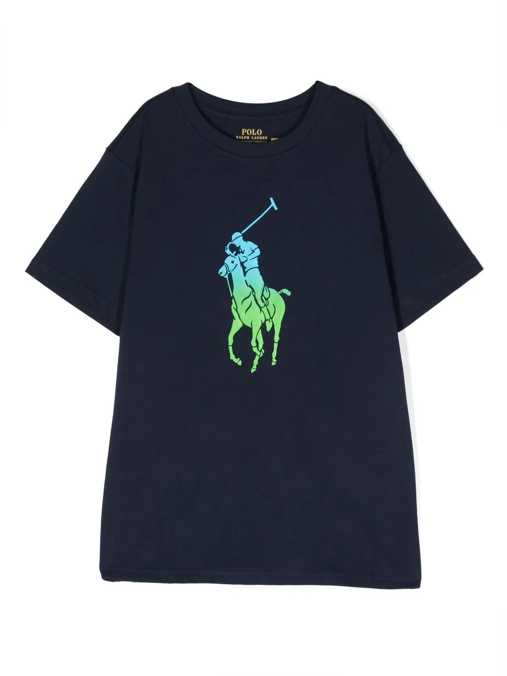 

Ralph Lauren Kids logo-print T-shirt - Blue