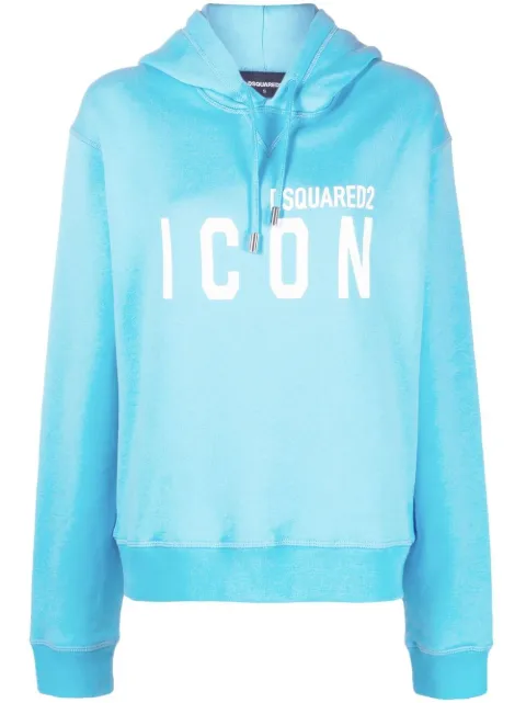 Dsquared2 logo-print drawstring hoodie