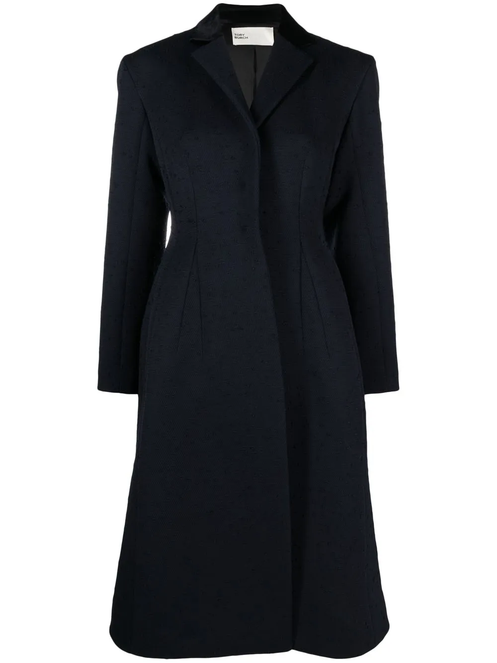 

Tory Burch tailored wool coat - Blue