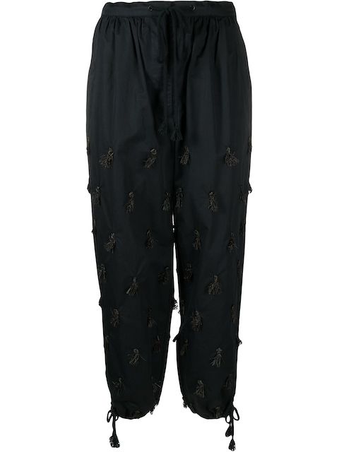 Tory Burch Hose mit Kordelzug