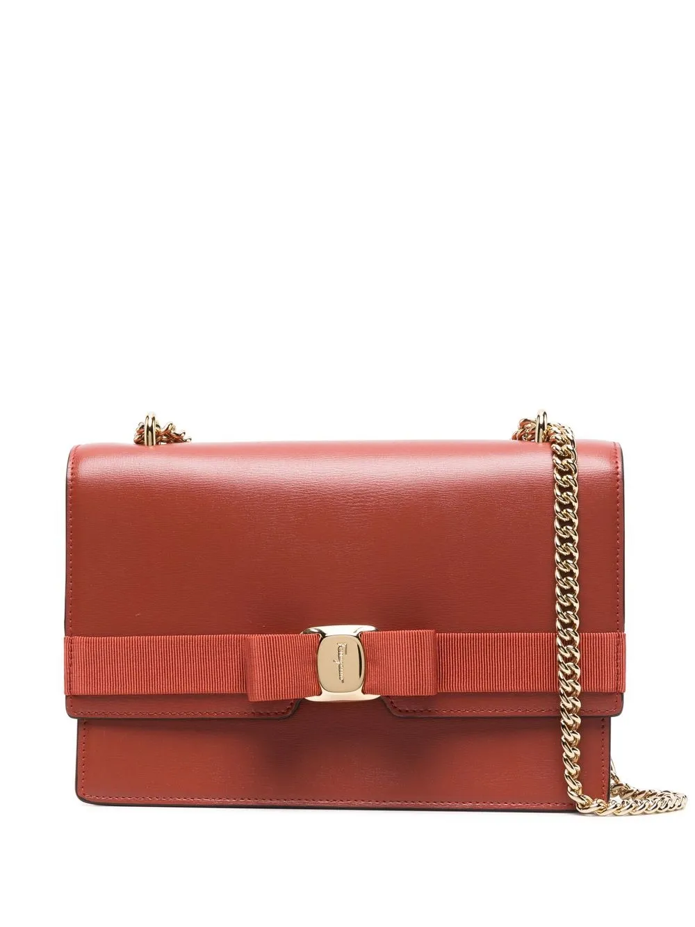 

Ferragamo bolsa de hombro plegable - Rojo