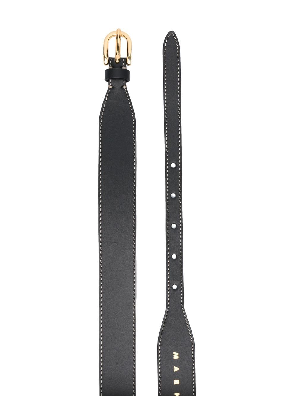 Image 2 of Marni buckled leather belt