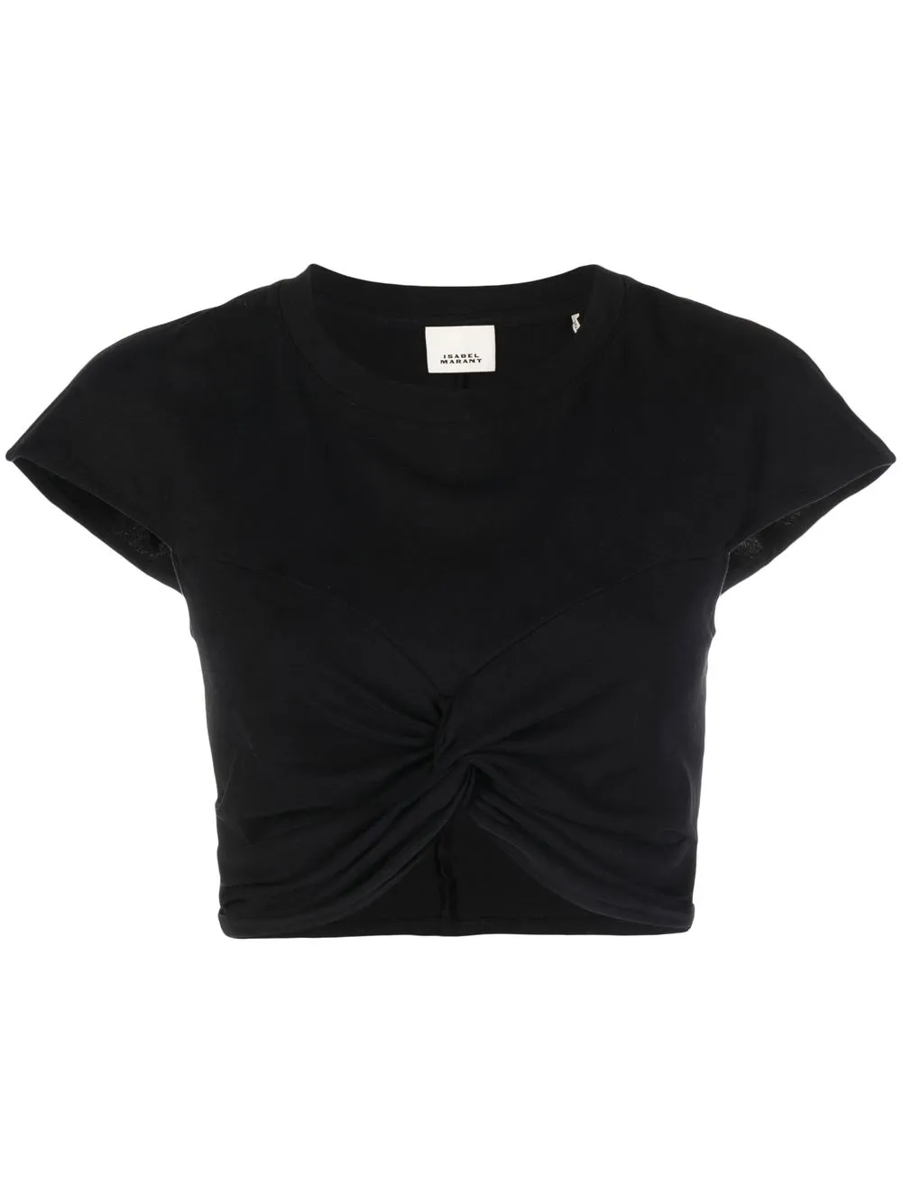 

Isabel Marant Zinae cropped T-shirt - Black