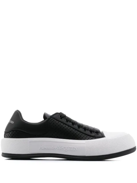 Alexander McQueen Deck Plimsoll lace-up sneakers 