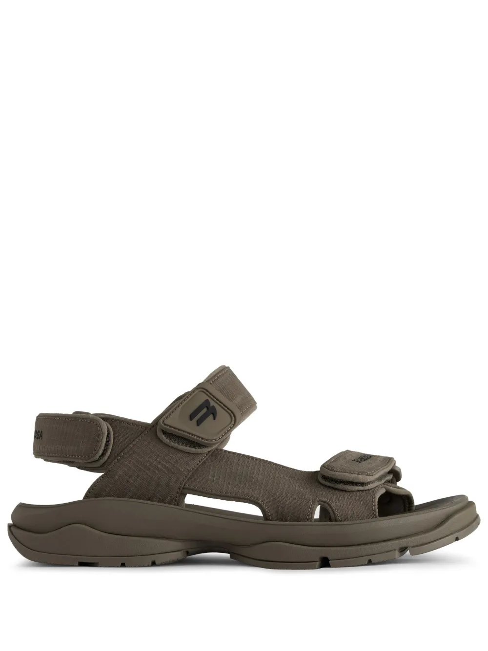 Balenciaga Sandalen met klittenband Bruin