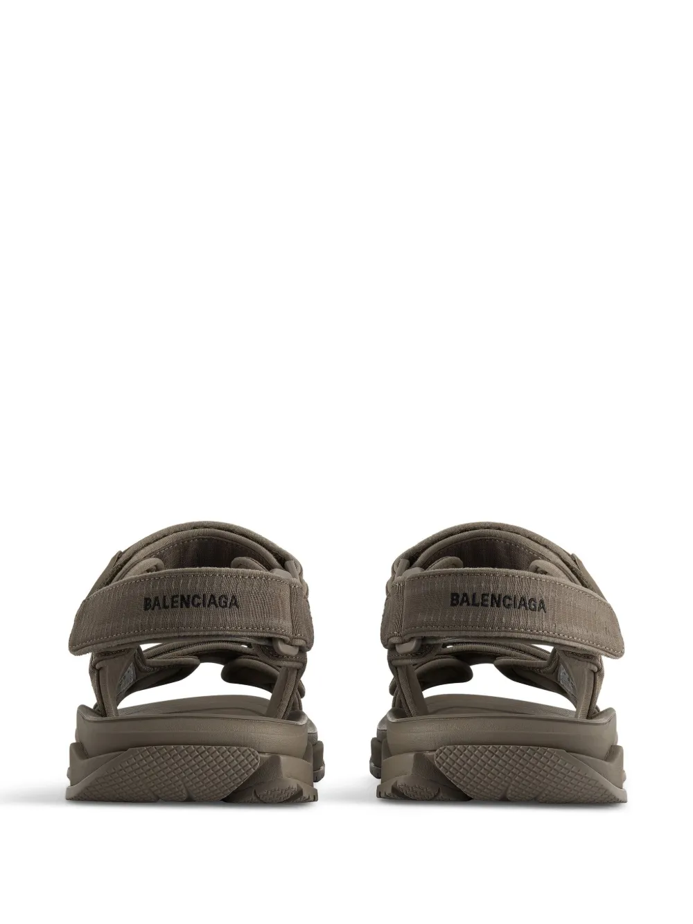 Balenciaga Sandalen met klittenband Bruin