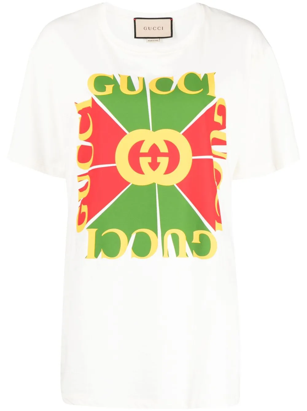 Gucci Vintage T-Shirt Mit Logo-Applikation - Farfetch 