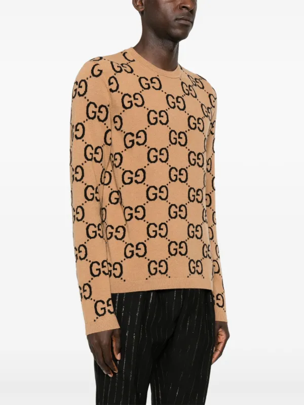 Gucci GG Supreme Jumper Neutrals FARFETCH CA