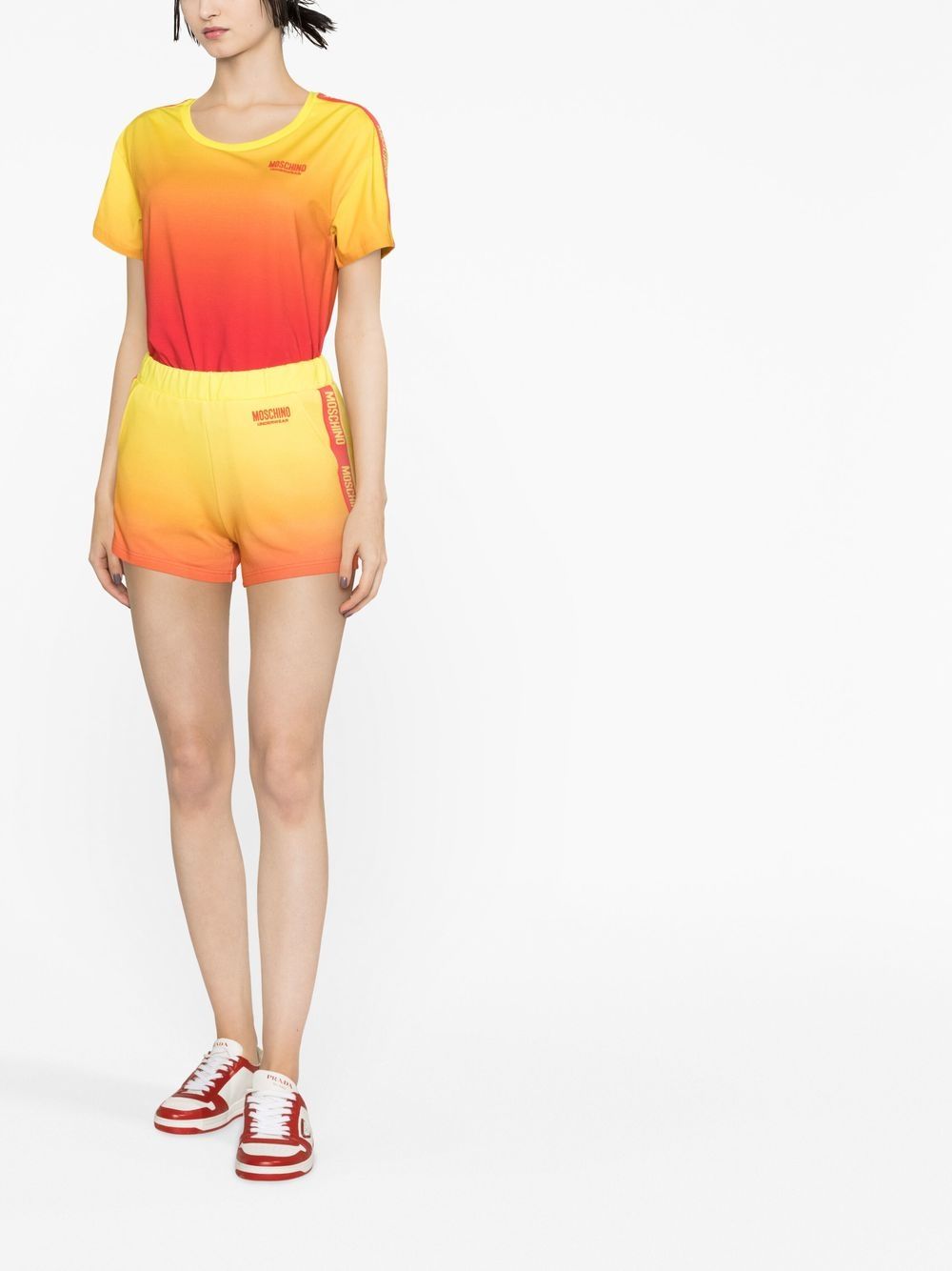 Moschino Ombré pyjama - Oranje