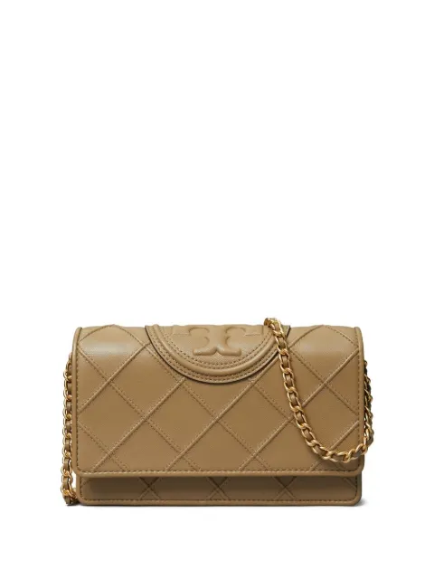 Tory Burch Fleming logo-embossed crossbody bag