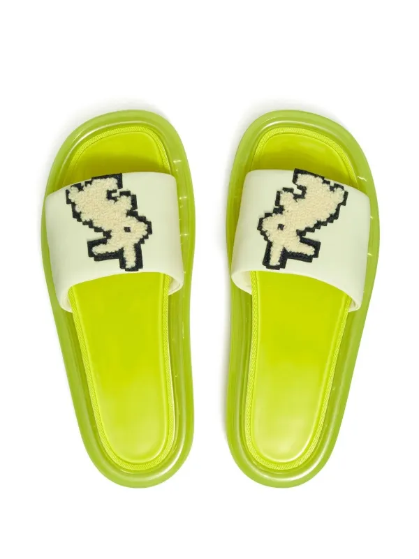 yellow jelly tory burch