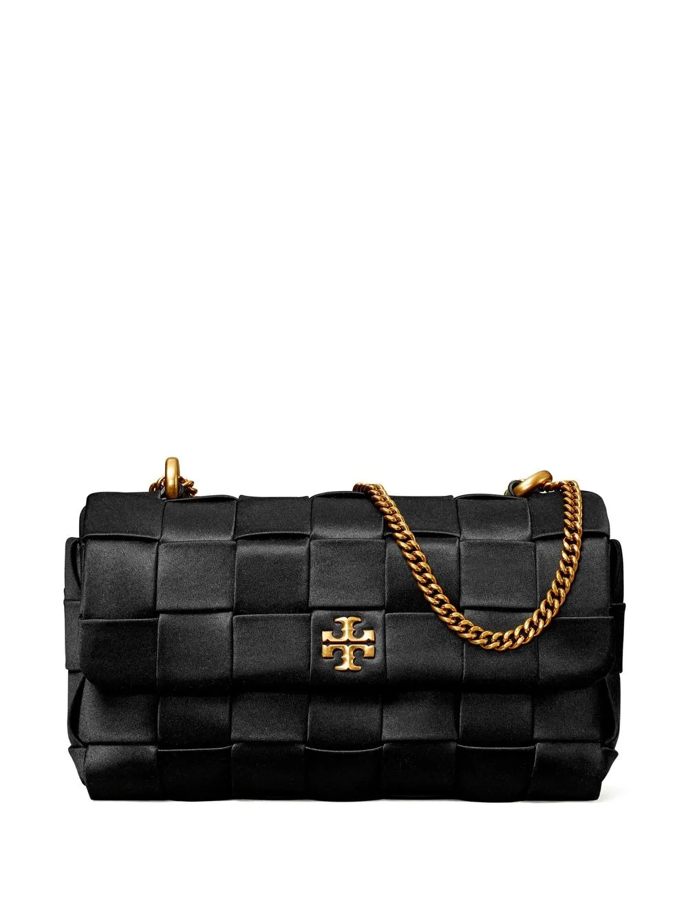 

Tory Burch Kira interwoven mini crossbody bag - Black