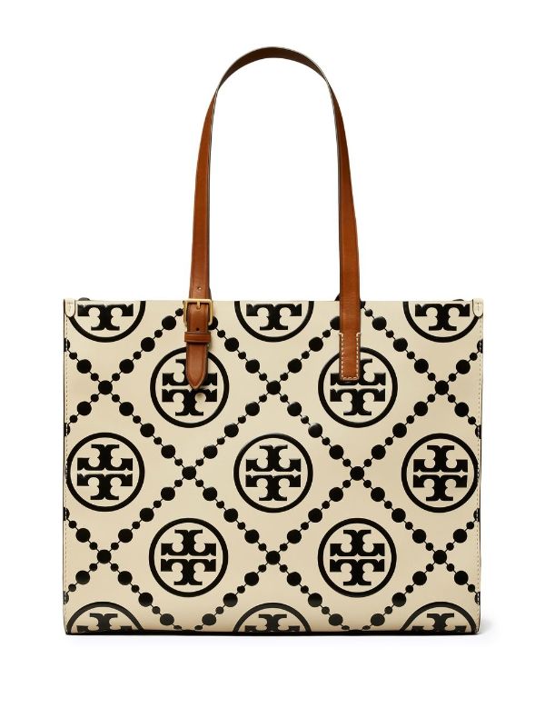 T Monogram Tote Bag: Women's Handbags, Tote Bags