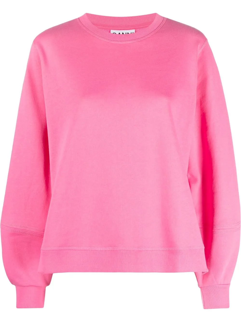 

GANNI Isoli crew neck jumper - Pink