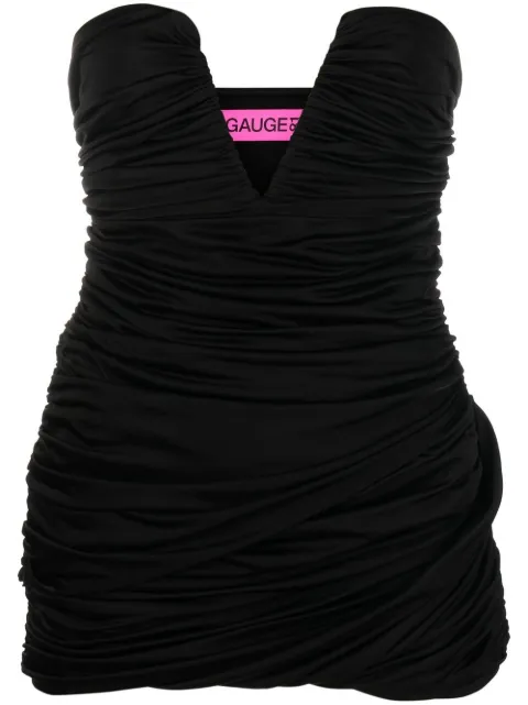 GAUGE81 Talsi V-neck minidress