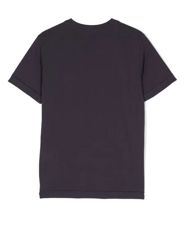 【STONE 】Logo Patch Slim Fit Short Sleeve T-shirt 19448187_43309924_600.jpg