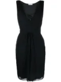 Valentino Garavani Pre-Owned 1990s lace-detailing sleeveless dress - Black