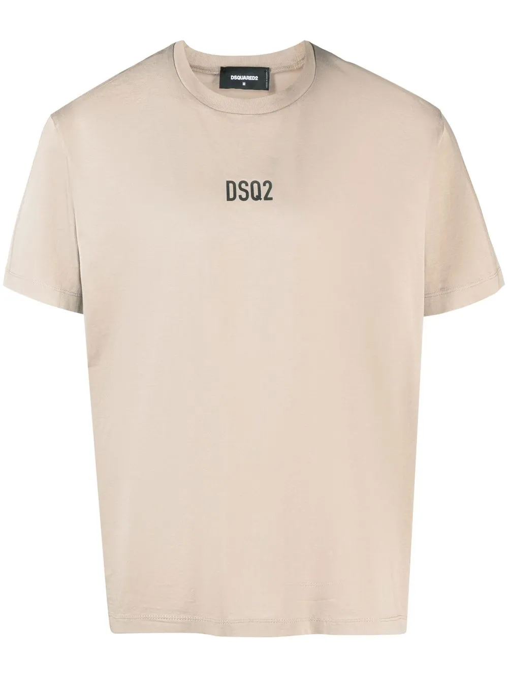 

Dsquared2 logo print short-sleeve T-shirt - Neutrals