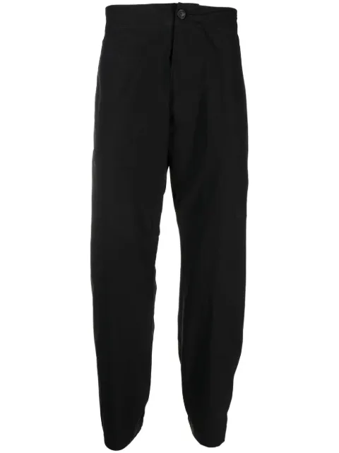 DSQUARED2 logo-tape tapered trousers