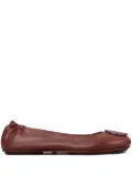 Tory Burch Minnie Travel ballet flats - Red