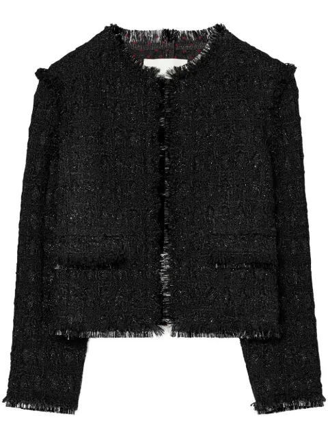 Tory Burch Tinsel tweed jacket