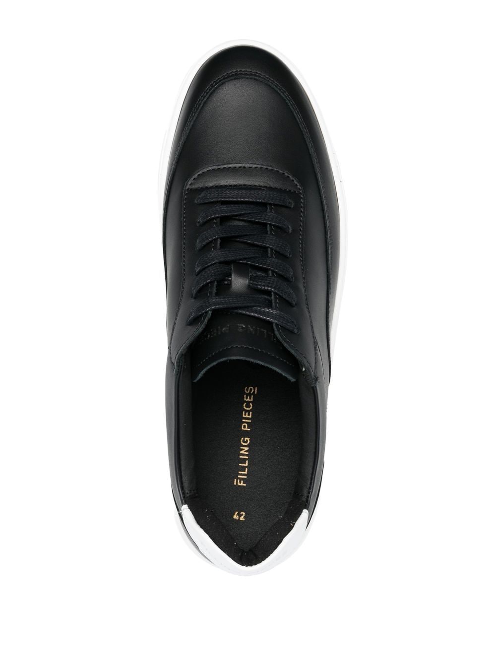 PANELLED DESIGN LOW-TOP SNEAKERS