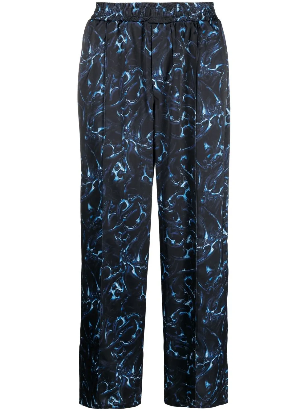 

Han Kjøbenhavn Electric Tribal-print track pants - Blue