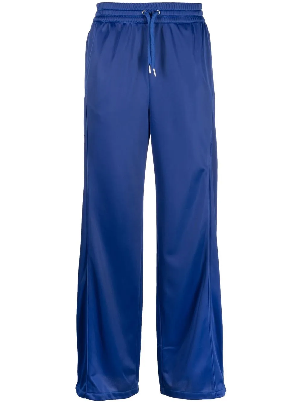 

Han Kjøbenhavn wide-leg pintuck track pants - Blue