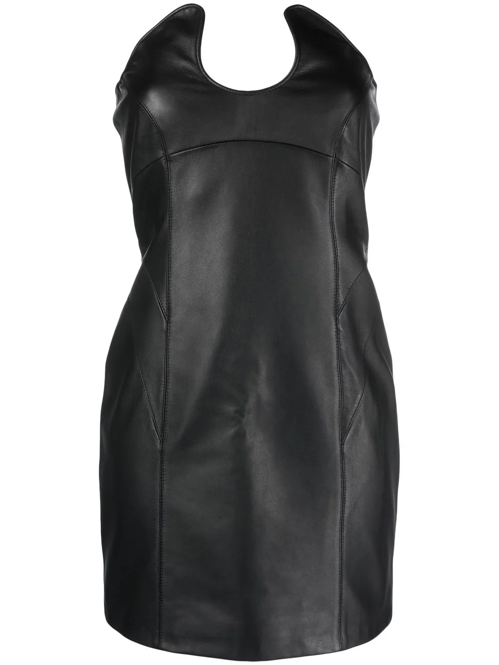 

Han Kjøbenhavn vestido corto strapless - Negro