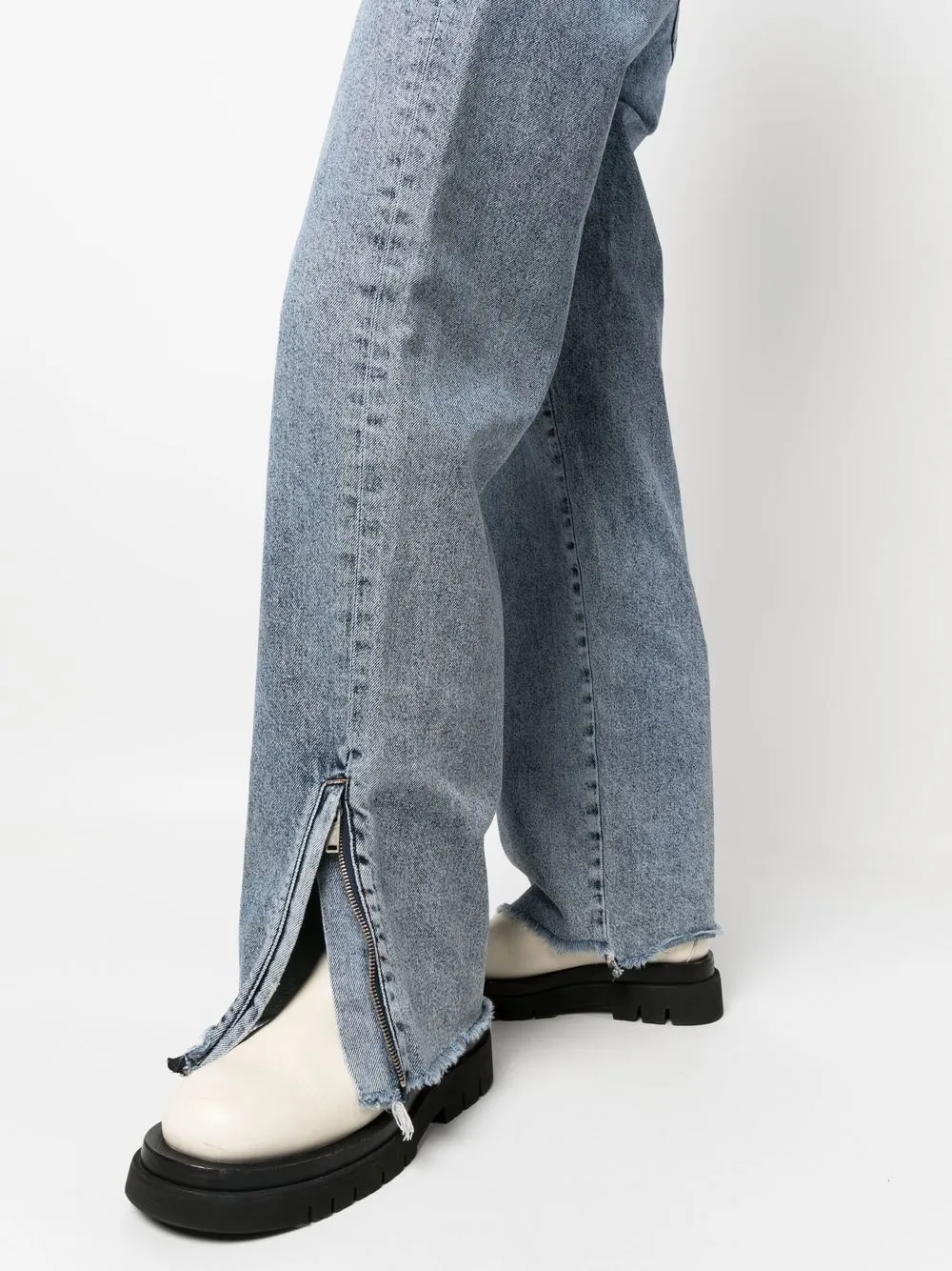 Han Kjøbenhavn light-wash Wide Leg Jeans - Farfetch