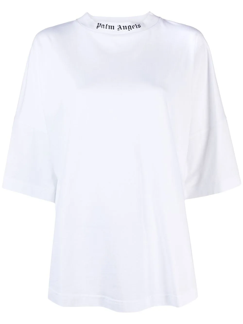 

Palm Angels logo-print cotton T-shirt - White