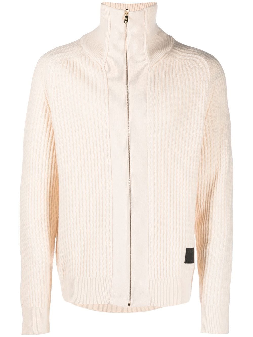 Paul Smith ribbed knit wool cardigan - Neutrals