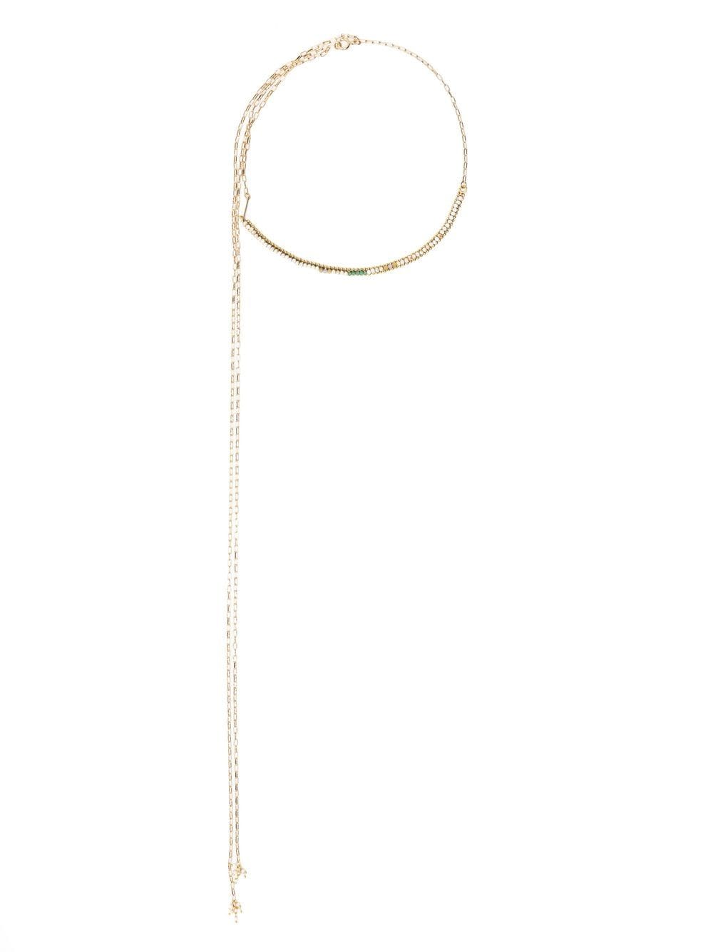 Isabel Marant Draped Chain Necklace In Gold