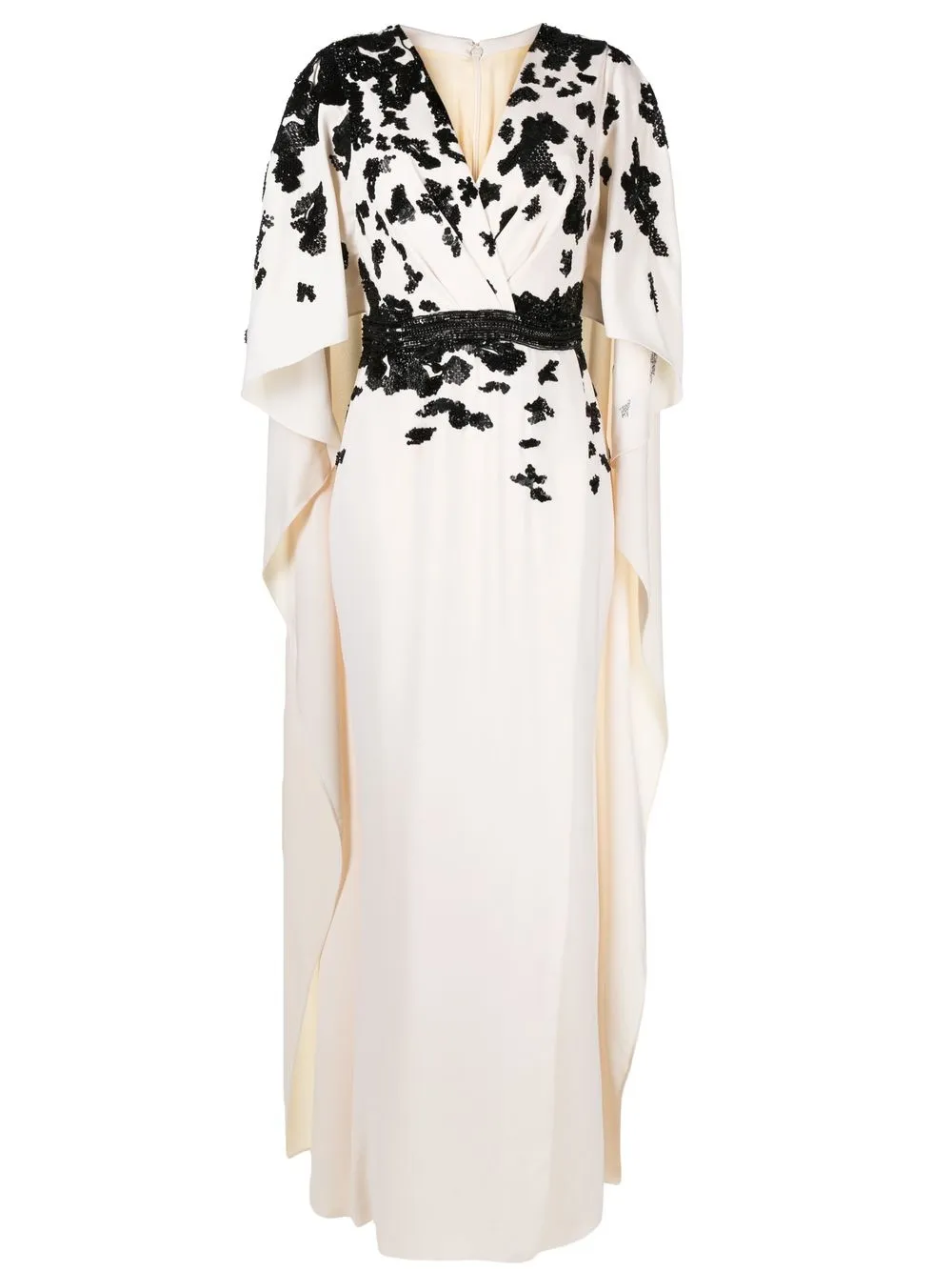 

Zuhair Murad sequin-embellished V-neck gown - Neutrals