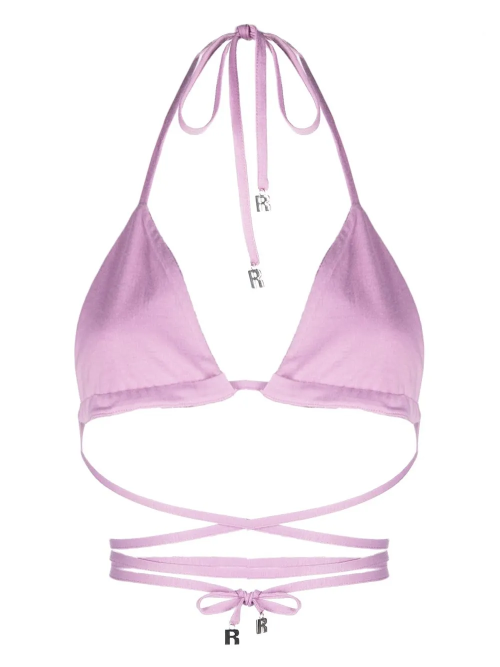 ROTATE Bikinitop met pailletten - Paars