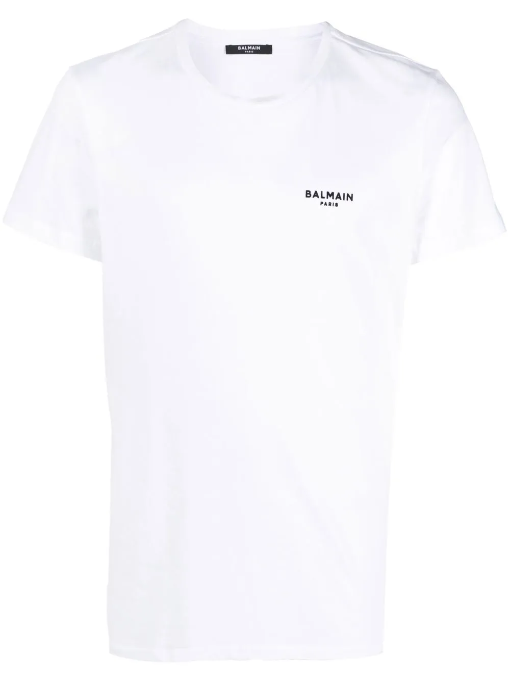 

Balmain logo-print organic cotton T-shirt - White