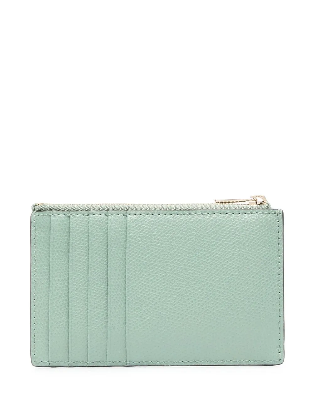 Furla Portemonnee met logoplakkaat - Groen