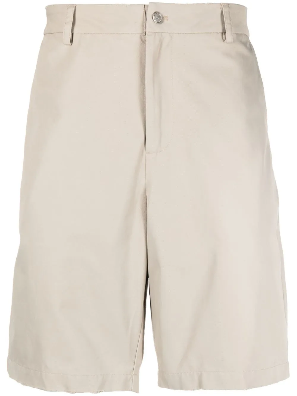 

Han Kjøbenhavn straight-leg cotton shorts - Neutrals