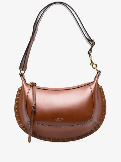 ISABEL MARANT studded leather shoulder bag