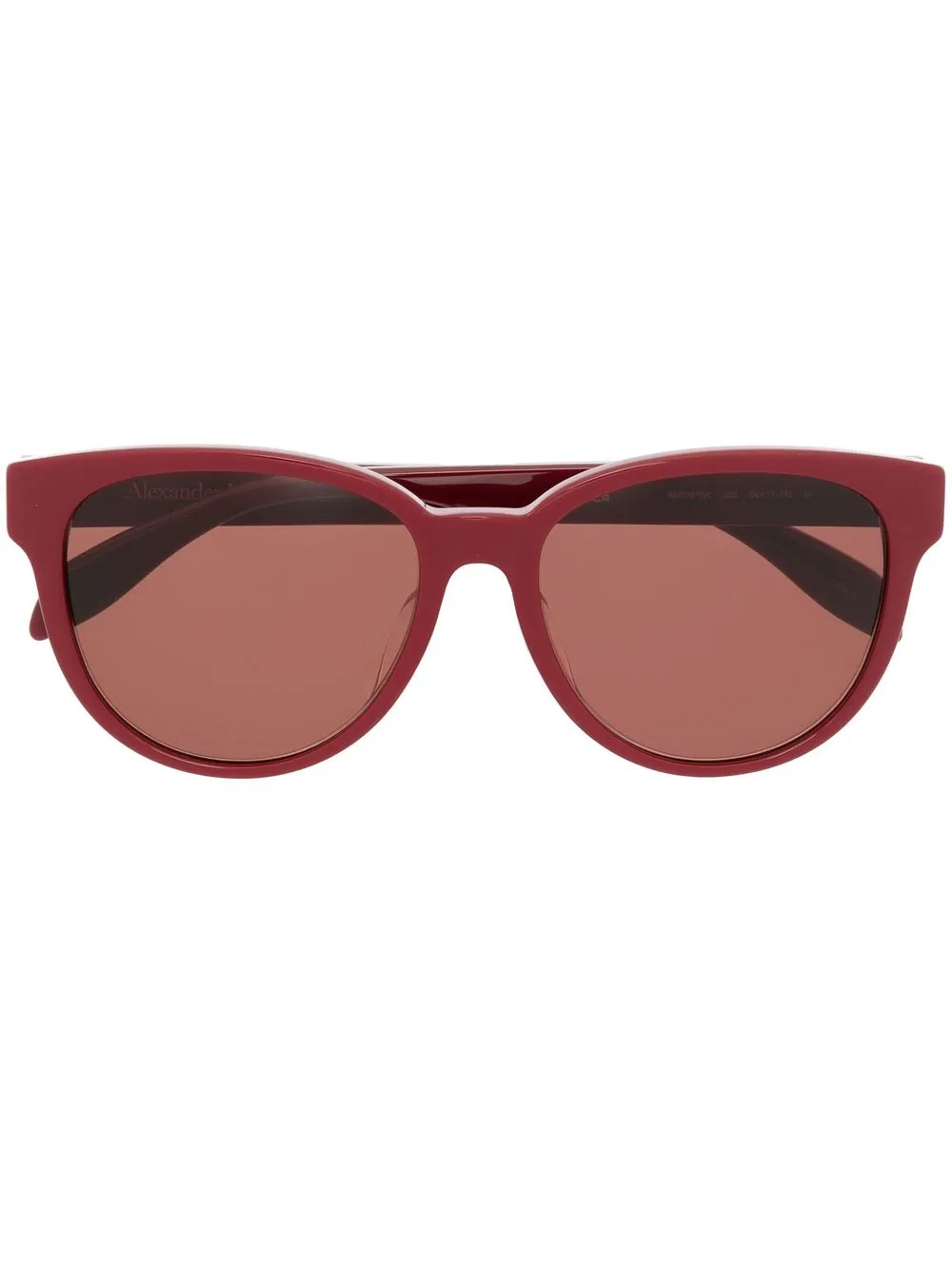 

Alexander McQueen square-frame sunglasses - Red
