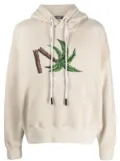 Palm Angels Broken Palm hoodie - Neutrals