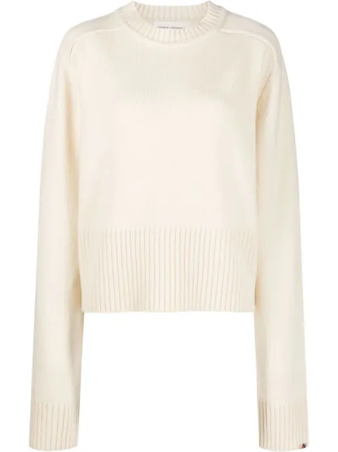 extreme cashmere long-sleeve cashmere jumper 
