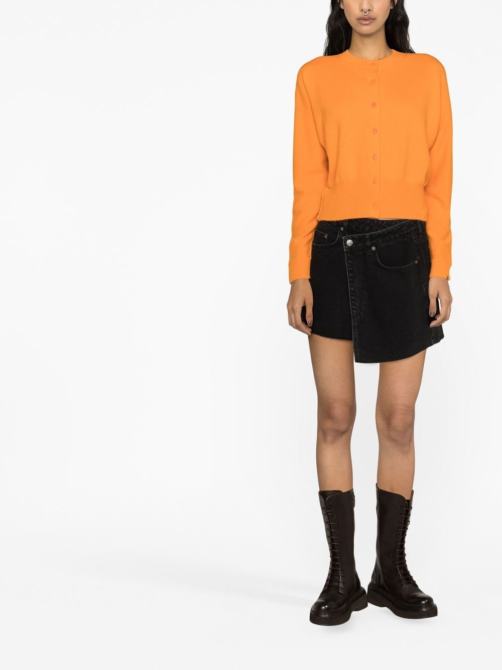 extreme cashmere Blouson vest - Oranje