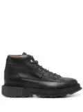 Buttero Varbug lace-up leather boots - Black