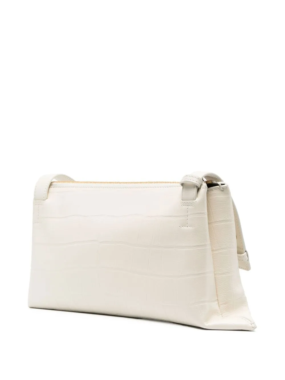 Jil Sander Leather Crossbody Bag | White | FARFETCH