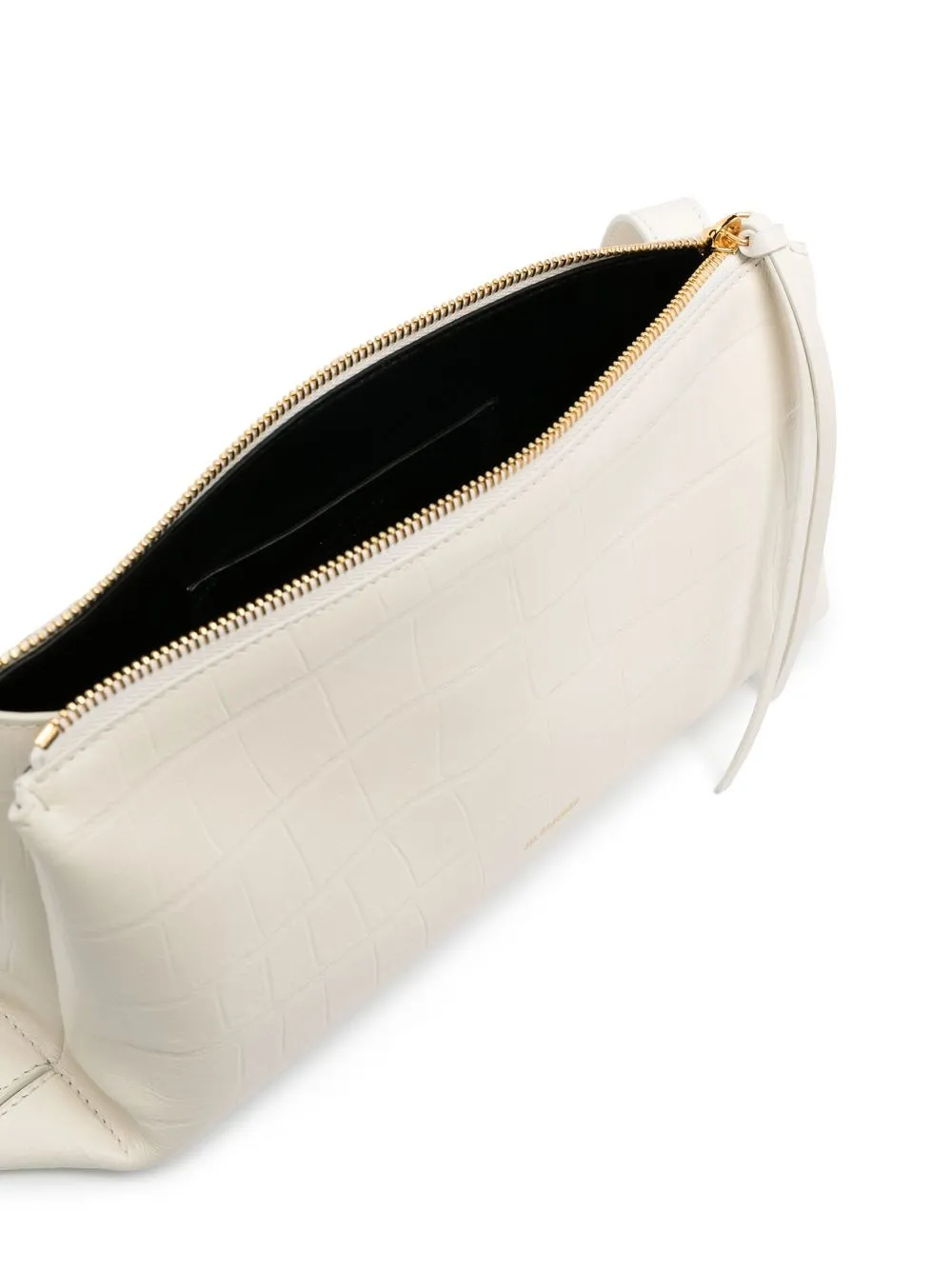 Jil Sander Leather Crossbody Bag | White | FARFETCH