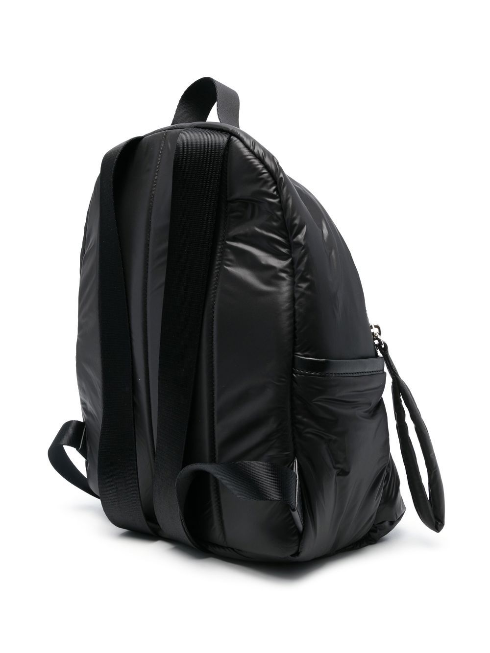 Shop Michael Michael Kors Leonie Logo-lettering Backpack In Black