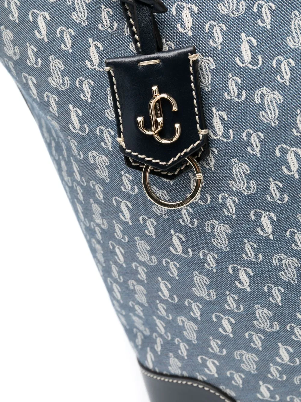 Jimmy Choo Nine2five Logo jacquard Tote Bag Farfetch
