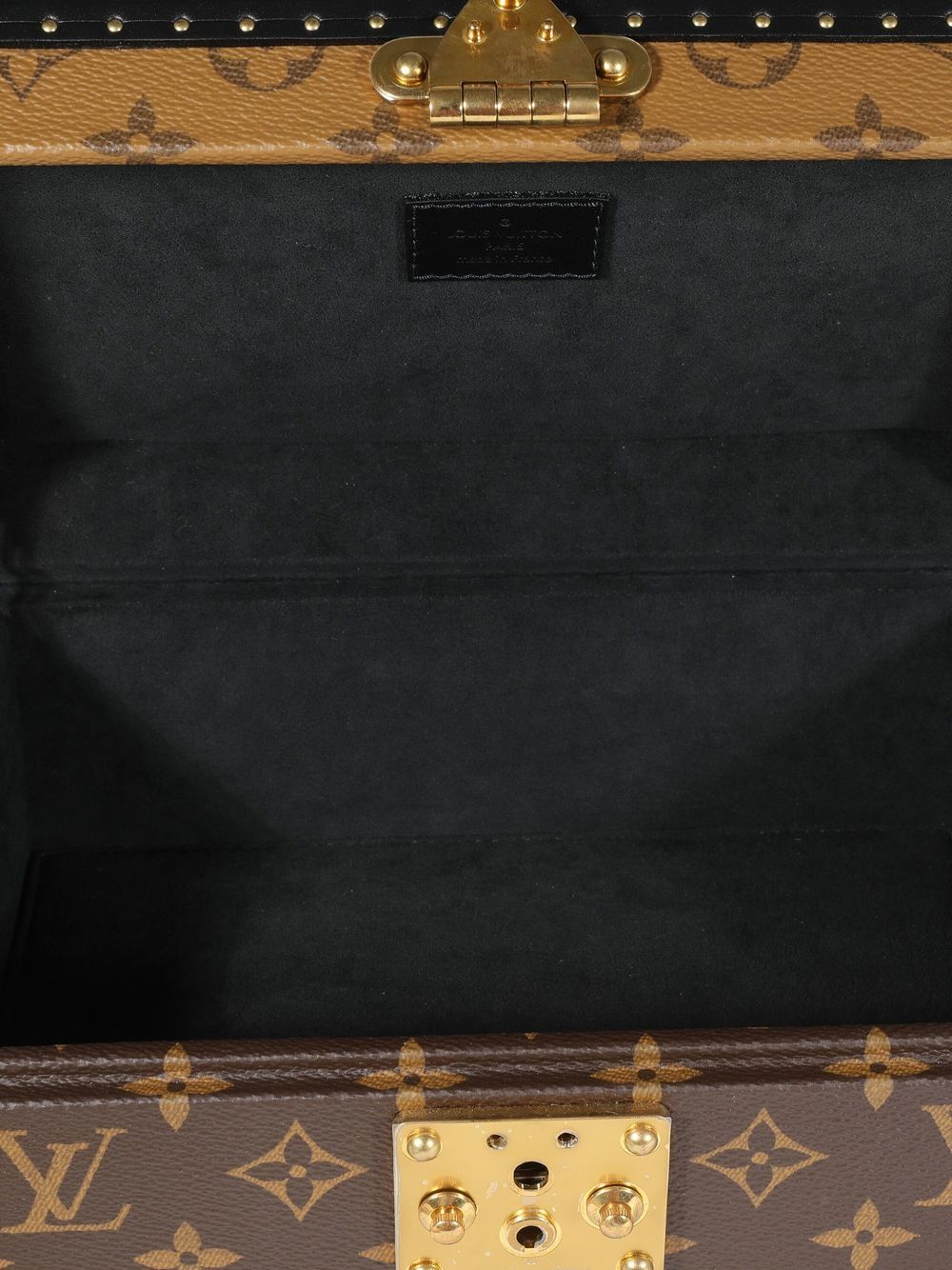Pre-owned Louis Vuitton  Tresor 24 Trunk In Brown