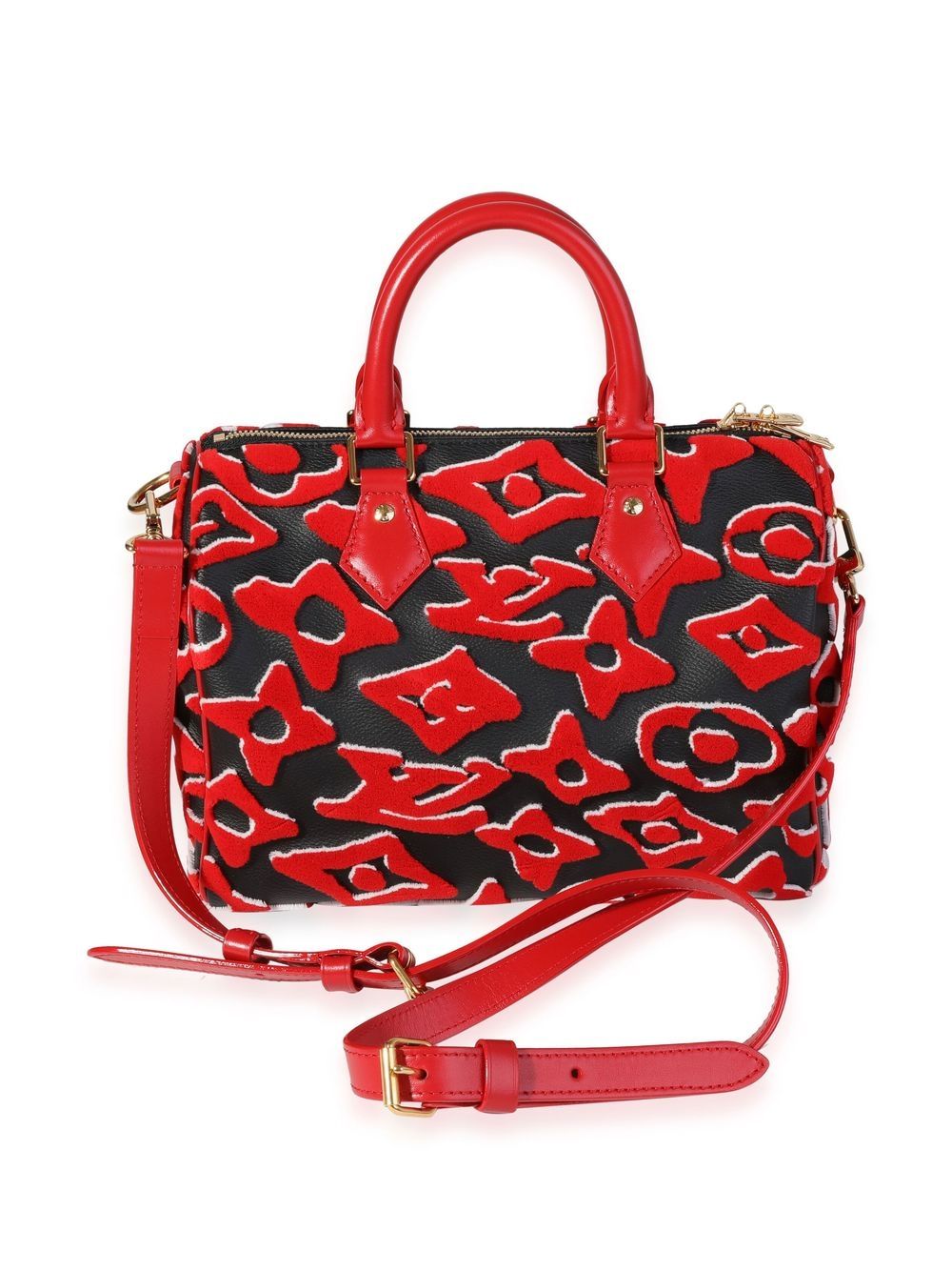 Louis Vuitton x Urs Fischer Pre-owned Speedy Handbag - Red